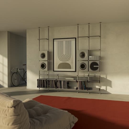 GRID: акустическая система как элемент интерьера