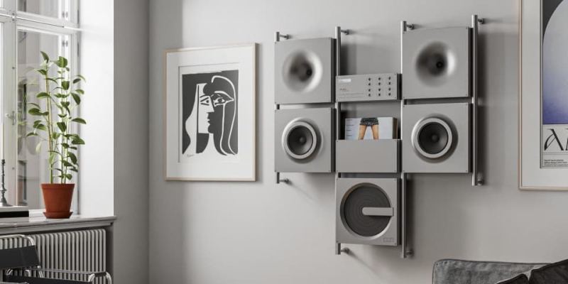 GRID: акустическая система как элемент интерьера