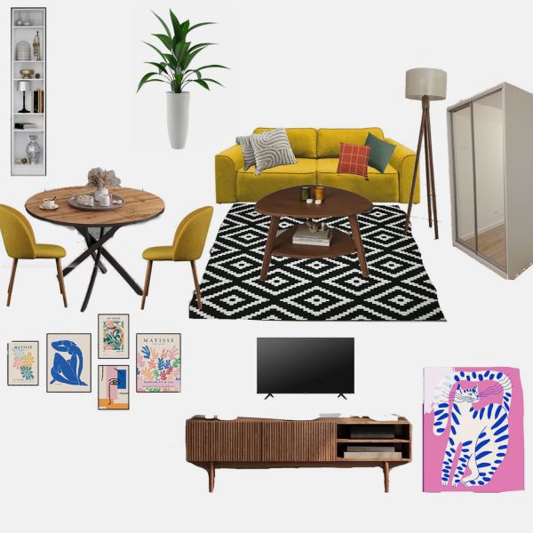 Как я сделала ремонт в хрущевке с проход­ной комнатой за 1,8 млн рублей: фото до ​и после