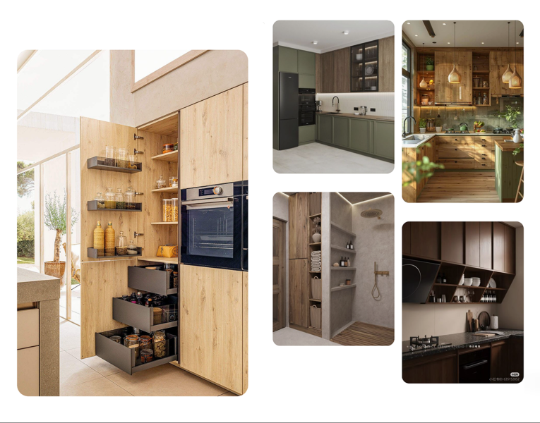 Как спланировать кухню, чтобы не было ощущения захламленности