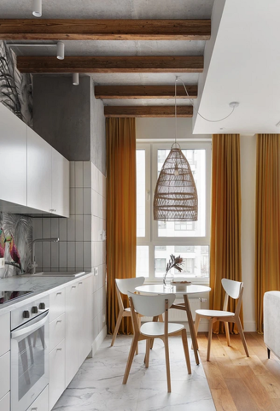 Какой потолок сделать на кухне: 7 практичных вариантов и 80 фотопримеров