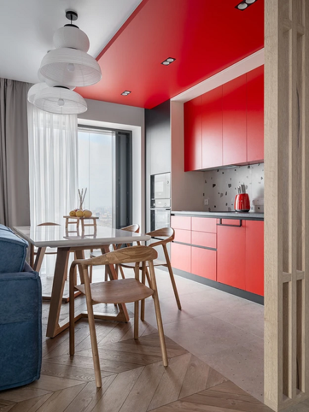 Какой потолок сделать на кухне: 7 практичных вариантов и 80 фотопримеров