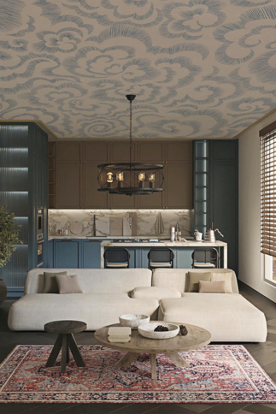 Какой потолок сделать на кухне: 7 практичных вариантов и 80 фотопримеров