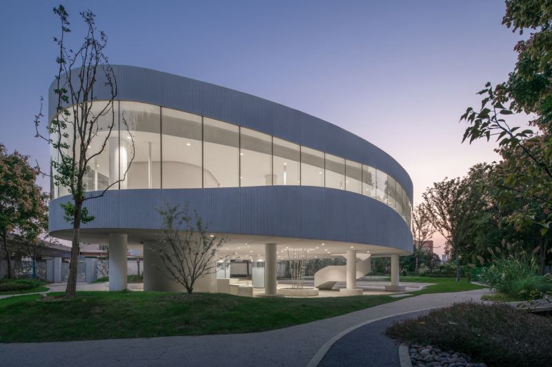 Учебный центр в Центральном кампусе USTC в городе Хэфэй, Китай