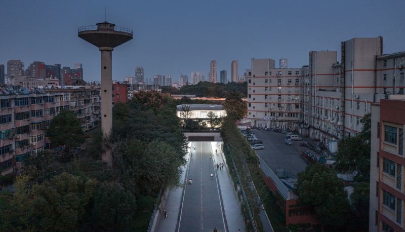 Учебный центр в Центральном кампусе USTC в городе Хэфэй, Китай