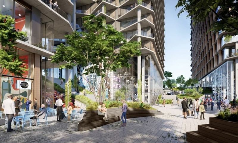 В Лос-Анджелесе одобрили строительство многофункционального комплекса по проекту BIG