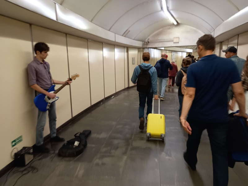 Нежелательные попутчики в метро Петербурга