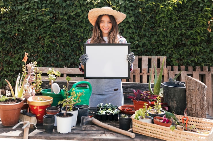 female-gardener-standing-potted-plants-showing-white-frame_23-2148165229
