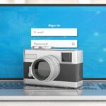 retro-camera-computer-office-background-3d-illustration_771335-14932