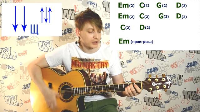 Урок 20 -Уроки игры на гитаре с нуля на примере, Сплин- Выхода нет- подробный разбор
