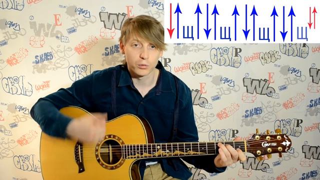 Урок 18 -Уроки игры на гитаре, для начинающих, учимся переходить с аккорда на аккорд при помощи гал