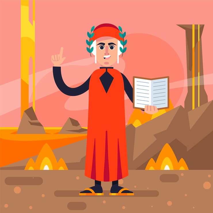 flat-design-dante-illustration_23-2150053971