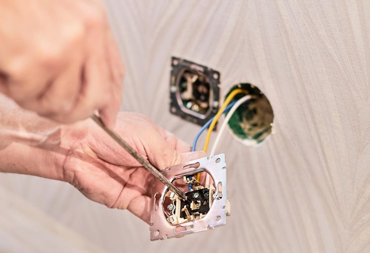 hands-electrician-installing-electrical-outlet-new-house-assembly-electrical-network-room-installation-electrical-network_166373-2204